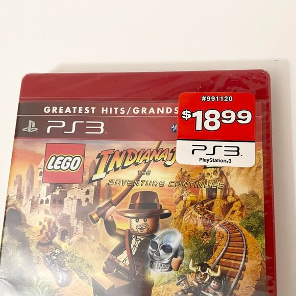 PS3 Lego Indiana Jones 2 The Adventure Continues Video Game Sealed - Picture 9 of 13
